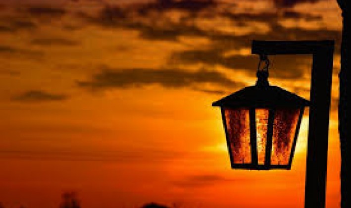 Lantern at Dusk